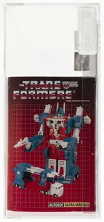 TRANSFORMERS (1986) SERIES 3 - ULTRA MAGNUS AFA 80 Q-NM (RUBBER TIRES).