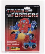 TRANSFORMERS (1984) SERIES 1 MINICAR - GEARS AFA 75 EX+/NM.