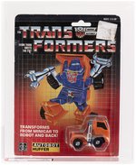 TRANSFORMERS (1984) SERIES 1 MINICAR - HUFFER AFA 75 EX+/NM.