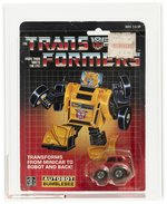 TRANSFORMERS (1984) SERIES 1 MINICAR - BUMBLEBEE (RED) AFA 70 Y-EX+.