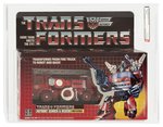 TRANSFORMERS (1985) SERIES 2 CAR - INFERNO AFA 75 EX+/NM.