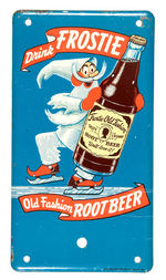 "DRINK FROSTY/OLD FASHIONED ROOT BEER" DOOR PUSH.