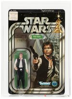 STAR WARS (1978) - HAN SOLO 12 BACK-B AFA 75 EX+/NM (SMALL HEAD).