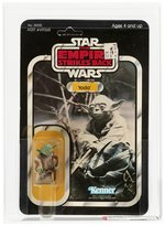 STAR WARS: THE EMPIRE STRIKES BACK (1980) - YODA 41 BACK-D AFA 75+ EX+/NM (BROWN SNAKE).