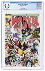 MARVEL AGE ANNUAL #4 1988 CGC 9.8 NM/MINT.