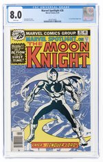 MARVEL SPOTLIGHT #28 JUNE 1976 CGC 8.0 VF (FIRST SOLO MOON KNIGHT STORY).