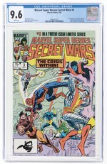 MARVEL SUPER HEROES SECRET WARS #3 JULY 1984 CGC 9.6 NM+ (FIRST VOLCANA & NEW TITANIA).