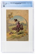 MOTHER HUBBARD AND HER DOG PLEASEWELL SERIES #NN 1890 CGC 1.8 GOOD-.