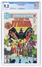 NEW TEEN TITANS #1 NOVEMBER 1980 CGC 9.2 NM-.