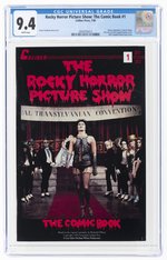 ROCKY HORROR PICTURE SHOW: THE COMIC BOOK #1 JULY 1990 CGC 9.4 NM.