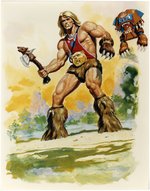 HASBRO TRIBES (1990) - YOUNG BEAR (THUNDERBEAR TRIBE) UNPRODUCED ACTION FIGURE HARD COPY PROTOTYPE CAS 80+.