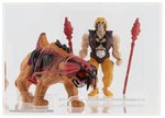 HASBRO TRIBES (1990) - RAGING COUGAR & COUGAR DRIVER (WILD CAT TRIBE) UNPRODUCED ACTION FIGURE HARD COPY PROTOTYPE CAS 80.