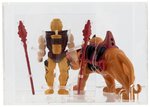 HASBRO TRIBES (1990) - RAGING COUGAR & COUGAR DRIVER (WILD CAT TRIBE) UNPRODUCED ACTION FIGURE HARD COPY PROTOTYPE CAS 80.