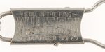 WILSON "STILL IN THE RING" MOST UNUSUAL 1912 CAMPAIGN KEY FOB.