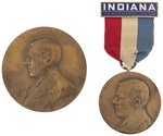 WILSON & MARSHALL 1913 INAUGURAL AND BACK-TO-BACK JUGATE MEDAL PAIR.