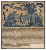 WASHINGTON "LOVE OF TRUTH" TEXTILE KERCHIEF.