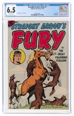 STRAIGHT ARROW'S FURY #1 1954 CGC 6.5 FINE+.