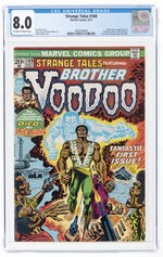 STRANGE TALES #169 SEPTEMBER 1973 CGC 8.0 VF (FIRST BROTHER VOODOO).