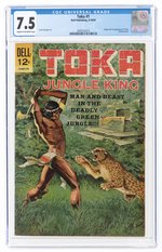 TOKA #1 AUGUST-OCTOBER 1964 CGC 7.5 VF-.