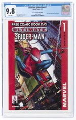 ULTIMATE SPIDER-MAN #1 MAY 2002 CGC 9.8 NM/MINT (FREE COMICS BOOK DAY EDITION).