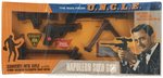 THE MAN FROM U.N.C.L.E. - NAPOLEON SOLO GUN IMPRESSIVE BOXED SET PARTIALLY SEALED.