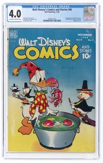 WALT DISNEY'S COMICS AND STORIES #98 NOVEMBER 1948 CGC 4.0 VG.