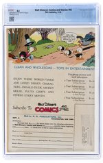 WALT DISNEY'S COMICS AND STORIES #98 NOVEMBER 1948 CGC 4.0 VG.