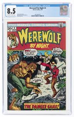 WEREWOLF BY NIGHT #4 MARCH 1973 CGC 8.5 VF+.