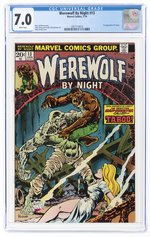 WEREWOLF BY NIGHT #13 JANUARY 1974 CGC 7.0 FINE/VF (FIRST TOPAZ).