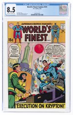 WORLD'S FINEST COMICS #191 FEBRUARY 1970 CGC 8.5 VF+.