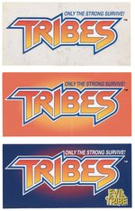 HASBRO'S TRIBES (1990) UNPRODUCED ACTION FIGURE DESIGN ARCHIVES LOT.