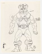 HASBRO'S TRIBES (1990) UNPRODUCED ACTION FIGURE DESIGN ARCHIVES LOT.