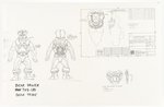 HASBRO'S TRIBES (1990) UNPRODUCED ACTION FIGURE DESIGN ARCHIVES LOT.