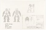 HASBRO'S TRIBES (1990) UNPRODUCED ACTION FIGURE DESIGN ARCHIVES LOT.