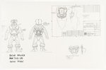 HASBRO'S TRIBES (1990) UNPRODUCED ACTION FIGURE ART & DESIGN ARCHIVES LOT.