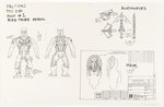 HASBRO'S TRIBES (1990) UNPRODUCED ACTION FIGURE ART & DESIGN ARCHIVES LOT.