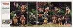 HASBRO'S TRIBES (1990) UNPRODUCED ACTION FIGURE ART & DESIGN ARCHIVES LOT.