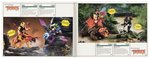 HASBRO'S TRIBES (1990) UNPRODUCED ACTION FIGURE ART & DESIGN ARCHIVES LOT.