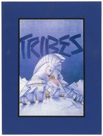 HASBRO'S TRIBES (1990) UNPRODUCED TOYLINE PITCH ART LOT.