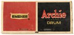 ARCHIE SNARE DRUM FACTORY SEALED OLD STORE STOCK IN BOX.