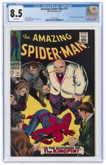 AMAZING SPIDER-MAN #51 AUGUST 1967 CGC 8.5 VF+.