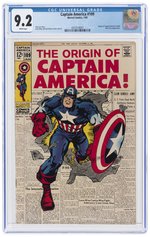 CAPTAIN AMERICA #109 JANUARY 1969 CGC 9.2 NM-.