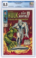 TALES TO ASTONISH #93 JULY 1967 CGC 8.5 VF+ (INCREDIBLE HULK VS. SILVER SURFER).