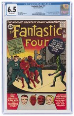 FANTASTIC FOUR #11 FEBRUARY 1963 CGC 6.5 FINE+ (FIRST IMPOSSIBLE MAN).