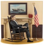 "JOHN F. KENNEDY" BUILT-UP STORE DISPLAY MODEL IN BOX ISSUED BY AURORA.