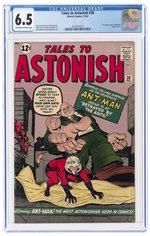 TALES TO ASTONISH #38 DECEMBER 1962 CGC 6.5 FINE+.