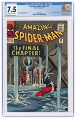 AMAZING SPIDER-MAN #33 FEBRUARY 1966 CGC 7.5 VF-.
