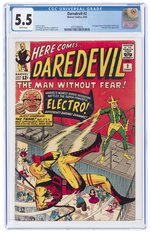 DAREDEVIL #2 JUNE 1964 CGC 5.5 FINE-.