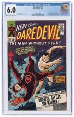 DAREDEVIL #7 APRIL 1965 CGC 6.0 FINE (FIRST RED COSTUME).