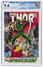 THOR #148 JANUARY 1968 CGC 9.4 NM (FIRST WRECKER).